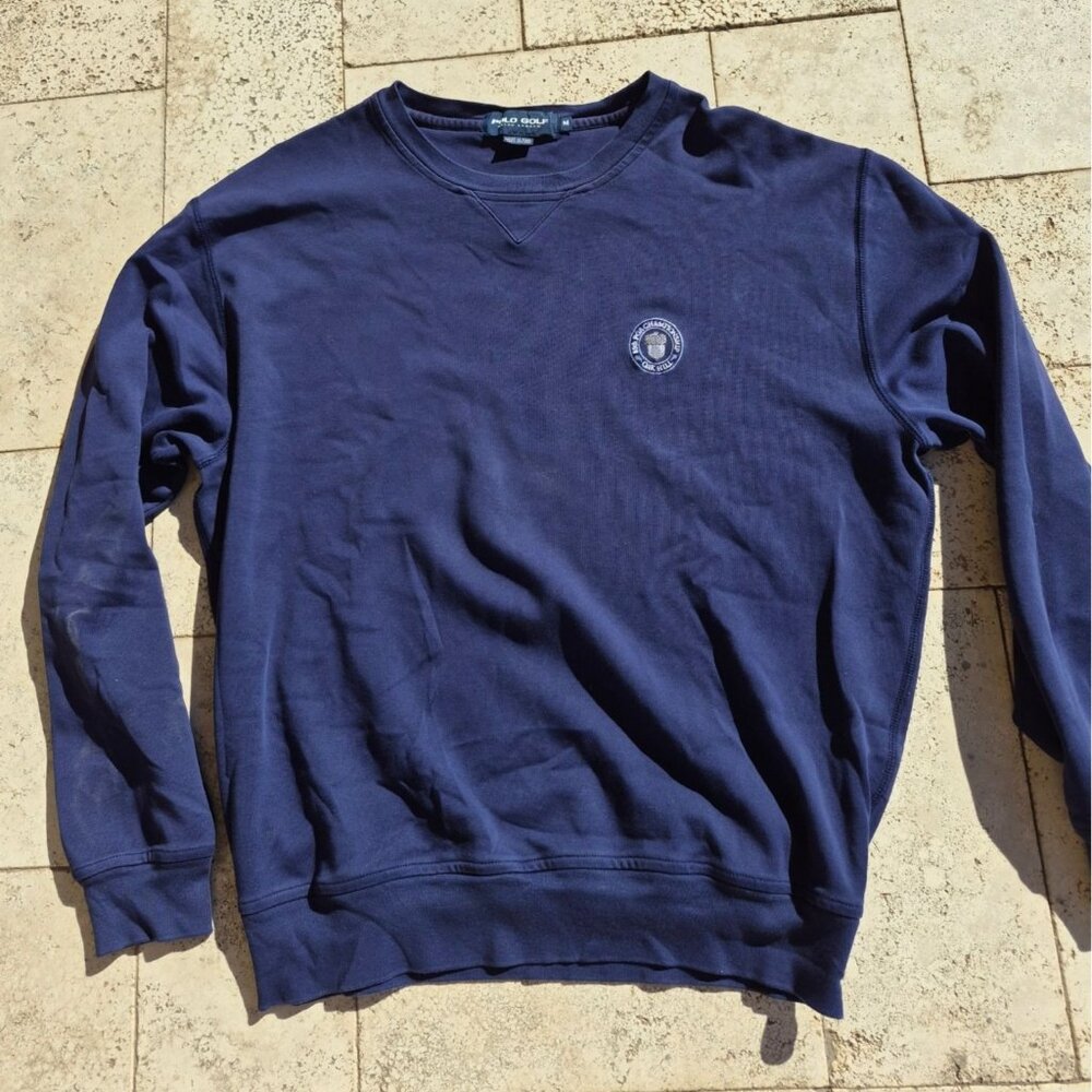 Polo Golf Ralph Lauren 85th PGA Championship Oak Hill Navy Crewneck Sweatshirt M